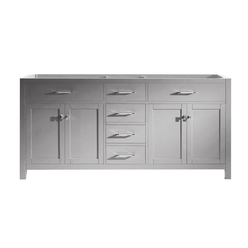 Caroline 72" Cabinet Only in Cashmere Grey