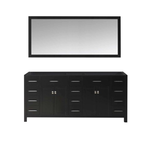 Caroline Parkway 72" Cabinet Only in Espresso