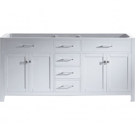 Caroline Parkway 72" Cabinet Only in White