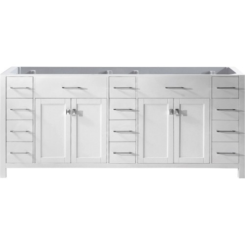 Caroline Parkway 78" Cabinet Only in White