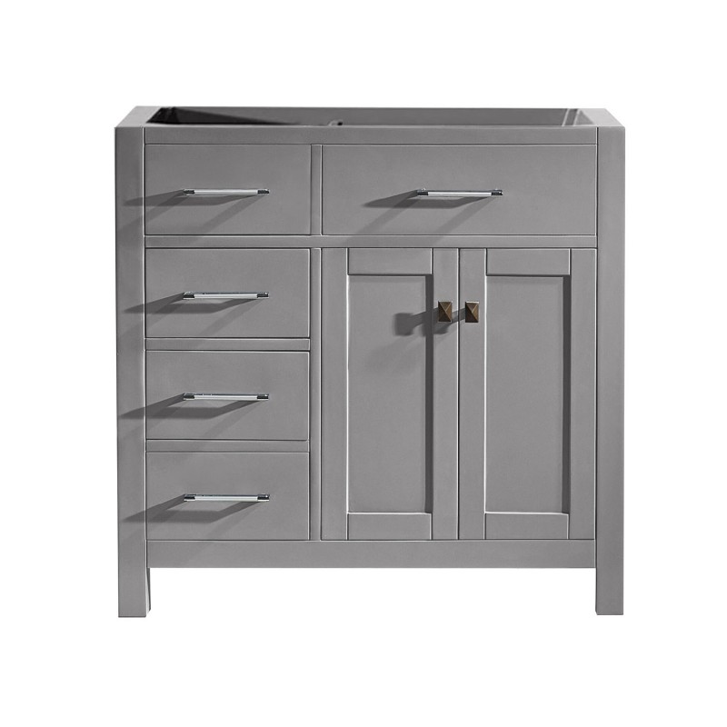 Caroline Parkway 36" Cabinet Only in Cashmere Grey