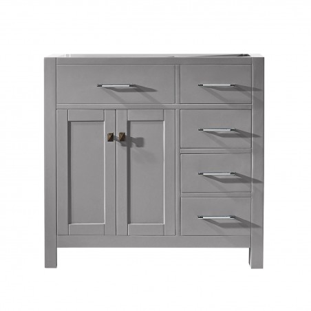 Caroline Parkway 36" Cabinet Only in Cashmere Grey