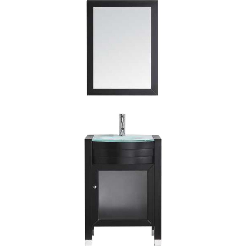 Ava 24" Single Bathroom Vanity Cabinet Set in Espresso