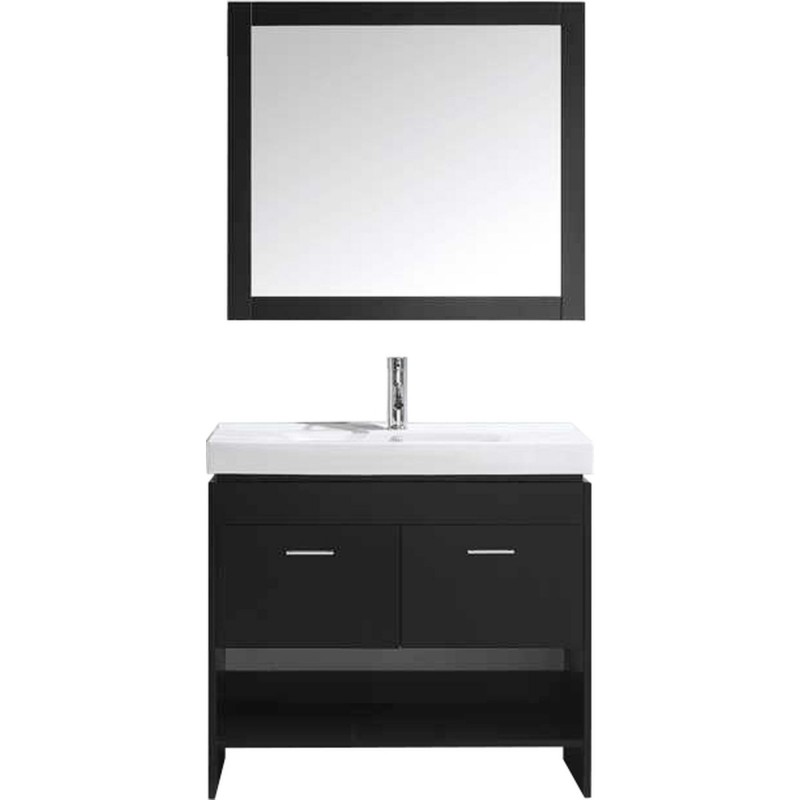 Gloria 36" Single Bathroom Vanity Cabinet Set in Espresso