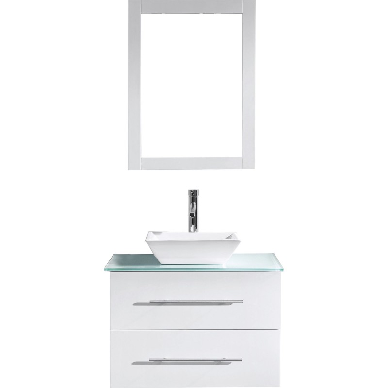 Marsala 29" Single Bathroom Vanity Cabinet Set in White