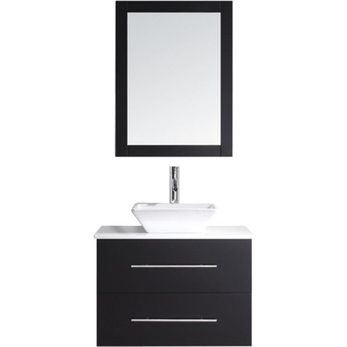 Marsala 29" Single Bathroom Vanity Cabinet Set in Espresso