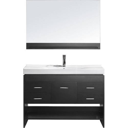 Gloria 48" Single Bathroom Vanity Cabinet Set in Espresso