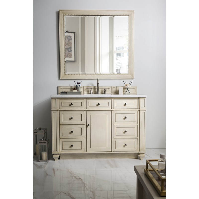 Bristol 48" Single Vanity, Vintage Vanilla