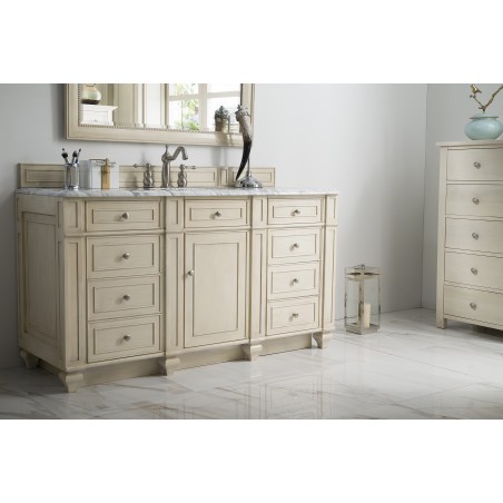 Bristol 60" Single Vanity, Vintage Vanilla