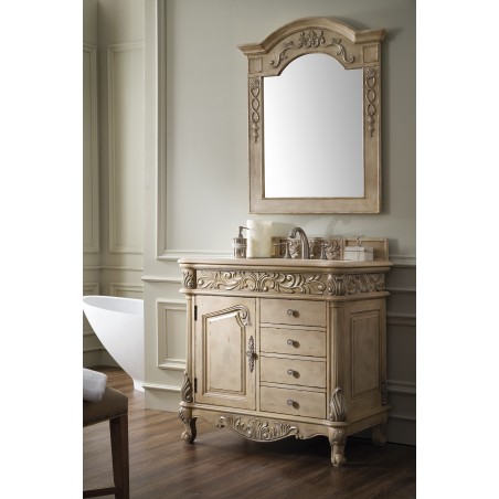 Monte Carlo 36" Single Vanity, Empire Linen