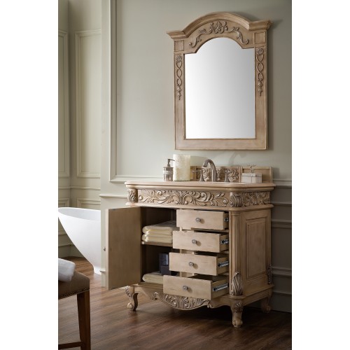 Monte Carlo 36" Single Vanity, Empire Linen