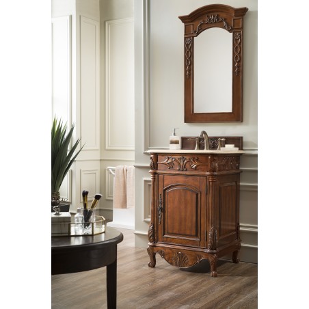 St. James 24" Single Vanity, Cherry