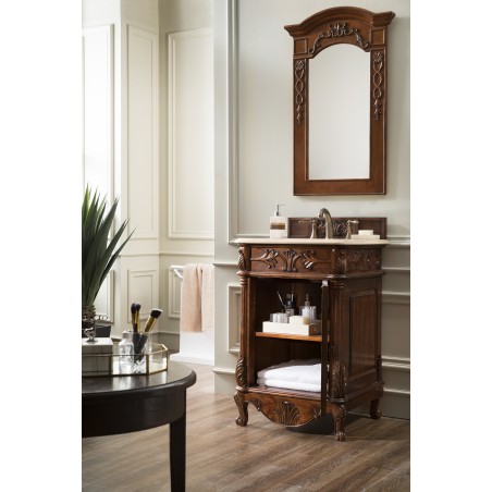 St. James 24" Single Vanity, Cherry