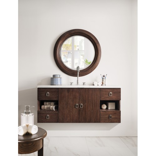 Sonoma 48" Single Vanity, Coffee Oak