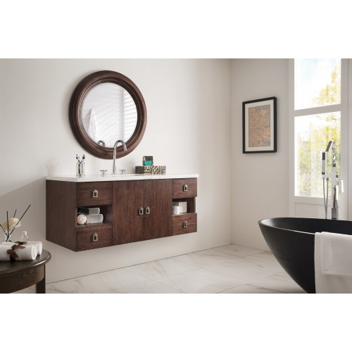 Sonoma 48" Single Vanity, Coffee Oak