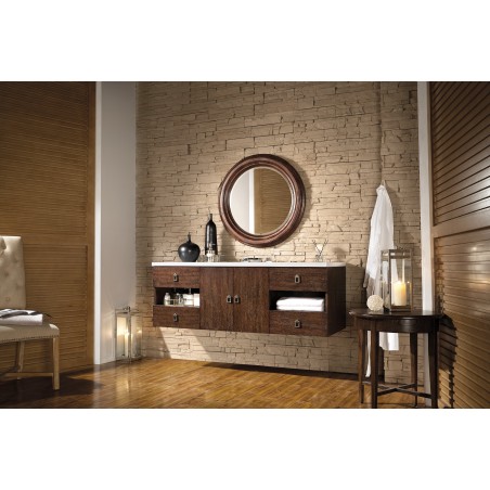 Sonoma 60" Single Vanity, Coffee Oak