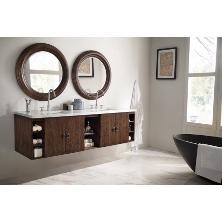 Sonoma 72" Single Vanity, Coffee Oak