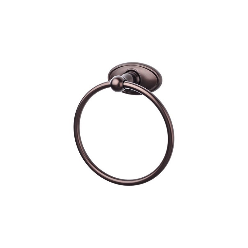 Edwardian Bath Ring Oil Rubbed Bronze Oval Backplate