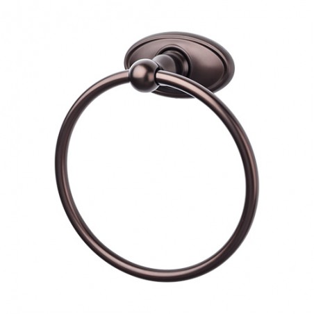 Edwardian Bath Ring Oil Rubbed Bronze Oval Backplate