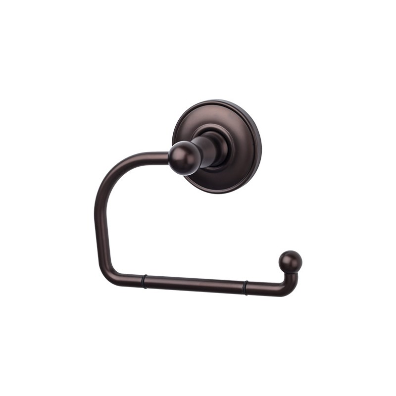 Edwardian Bath Tissue Hook Oil Rubbed Bronze Plain Backplate