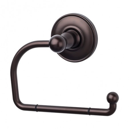 Edwardian Bath Tissue Hook Oil Rubbed Bronze Plain Backplate