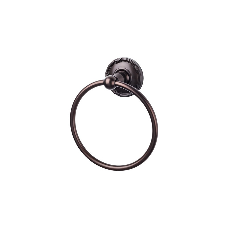 Edwardian Bath Ring Oil Rubbed Bronze Ribbon Backplate