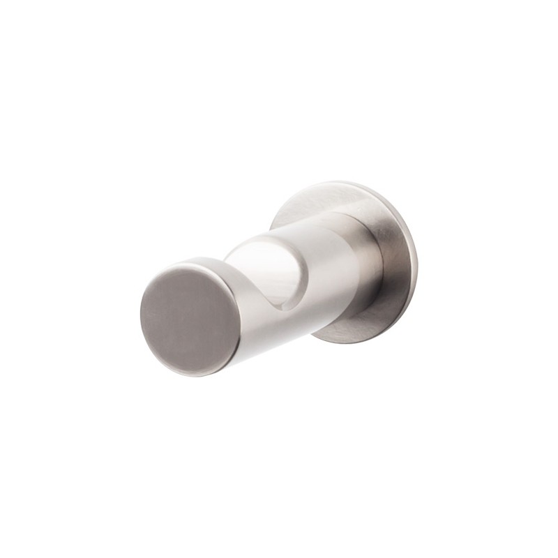 Hopewell Bath Single Hook Brushed Satin Nickel