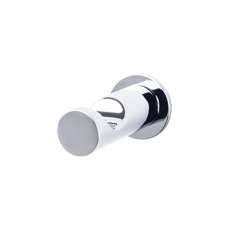 Hopewell Bath Single Hook Polished Chrome