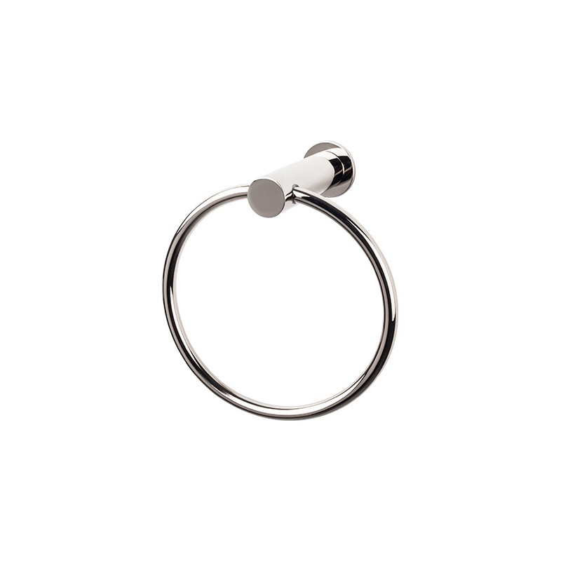 Hopewell Bath Ring Polished Nickel