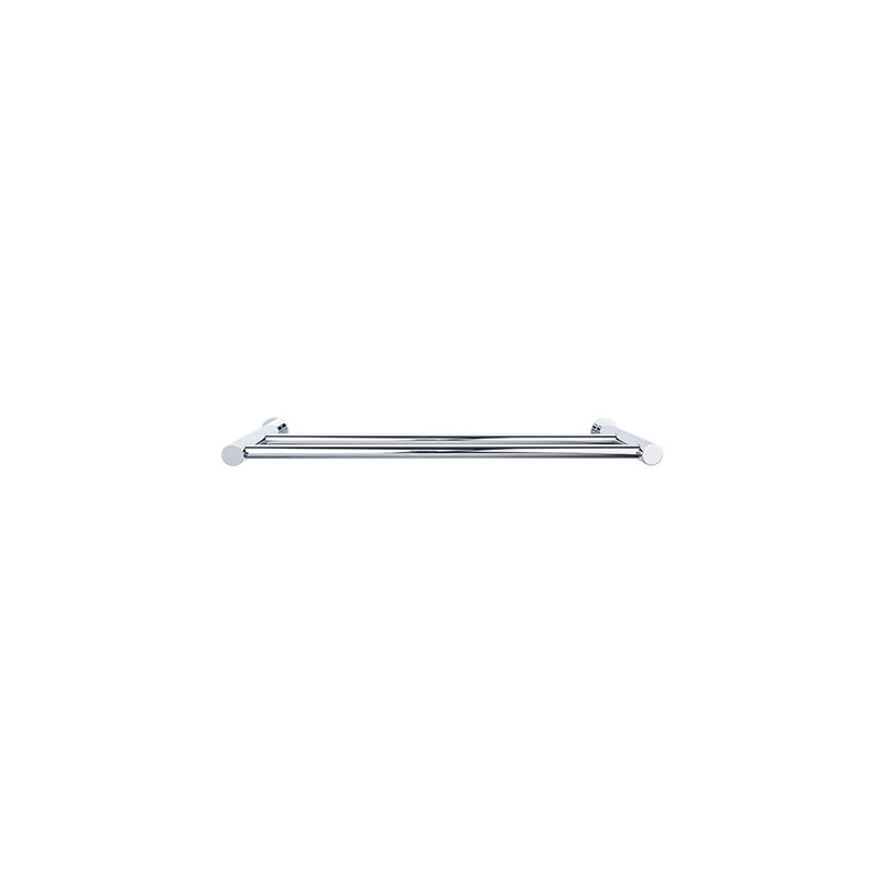 Hopewell Bath 24" Double Towel Bar Polished Chrome