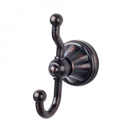 Hudson Bath Double Hook Tuscan Bronze