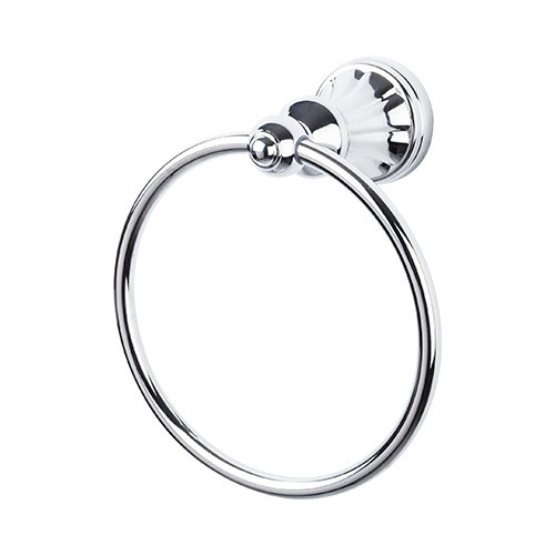 Hudson Bath Ring Polished Chrome