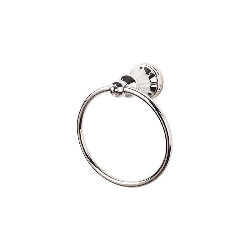 Hudson Bath Ring Polished Nickel