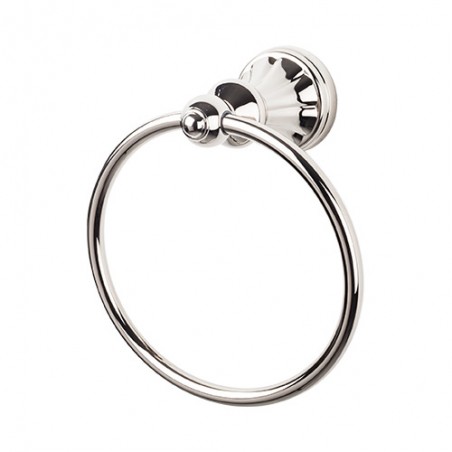 Hudson Bath Ring Polished Nickel