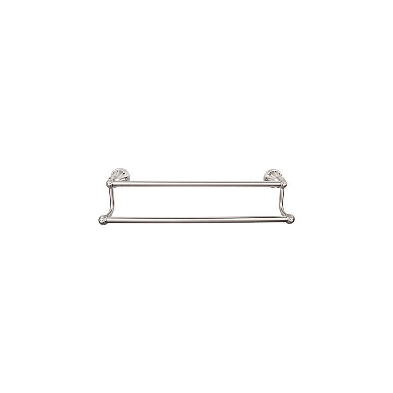 Hudson Bath 18" Double Towel Bar Brushed Satin Nickel