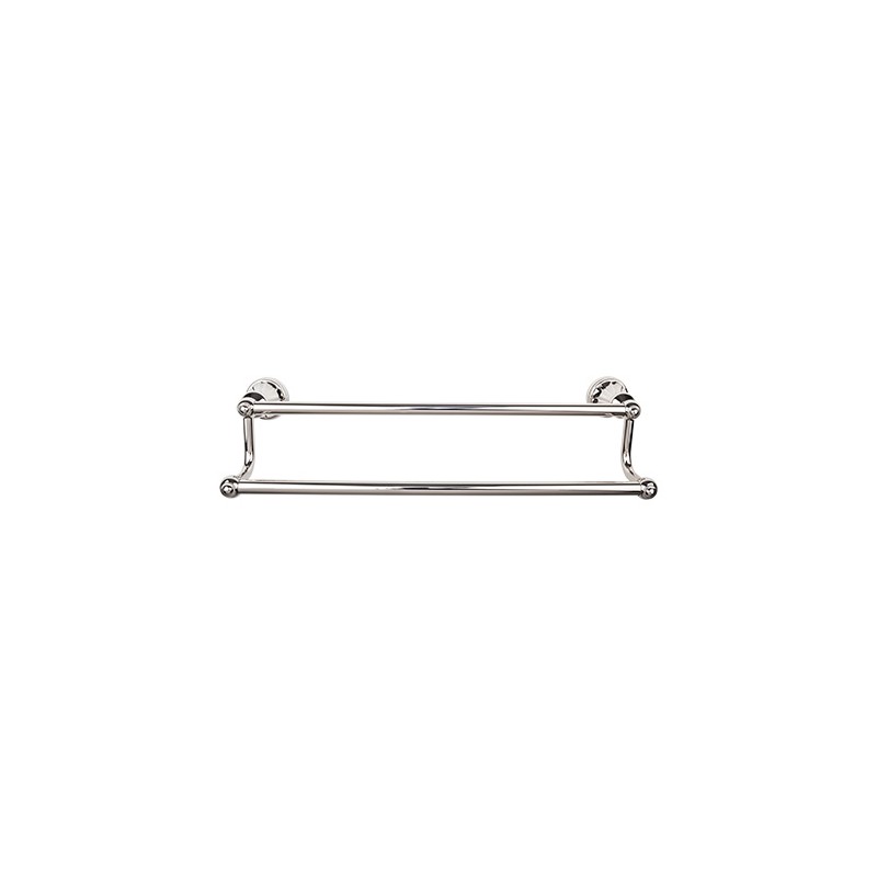 Hudson Bath 18" Double Towel Bar Polished Nickel