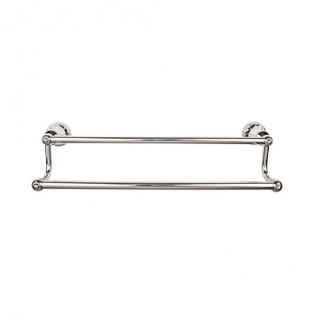 Hudson Bath 18" Double Towel Bar Polished Nickel