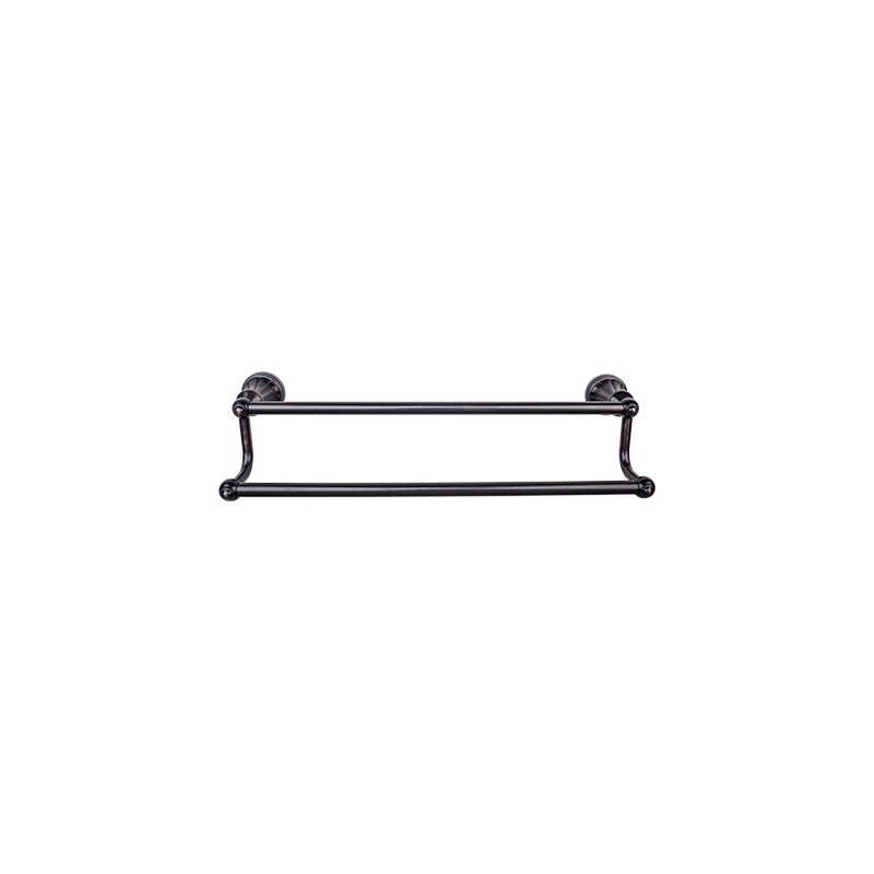 Hudson Bath 18" Double Towel Bar Tuscan Bronze