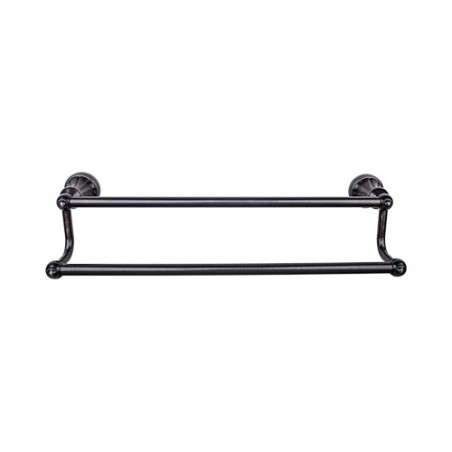 Hudson Bath 18" Double Towel Bar Tuscan Bronze