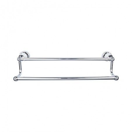 Hudson Bath 30" Double Towel Bar Polished Chrome