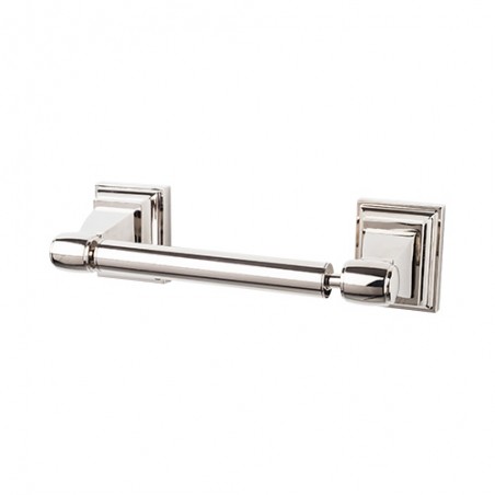 Stratton Bath Tissue Holder Polished Nickel