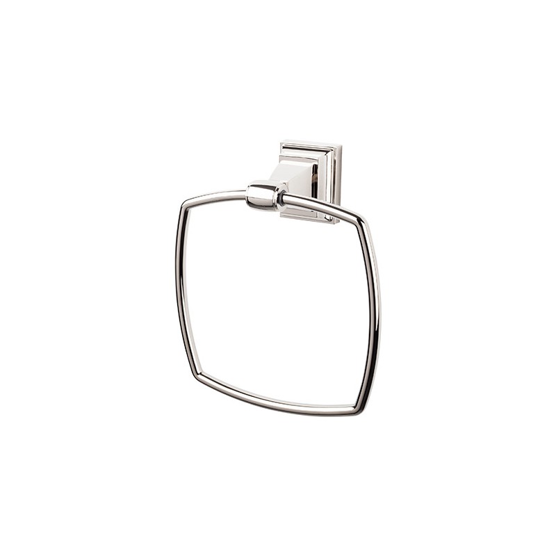 Stratton Bath Ring Polished Nickel