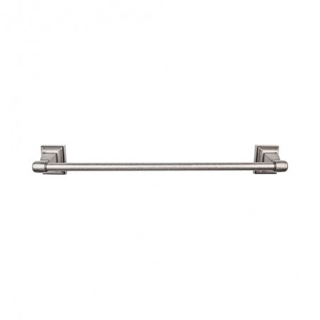 Stratton Bath 18" Single Towel Bar Antique Pewter