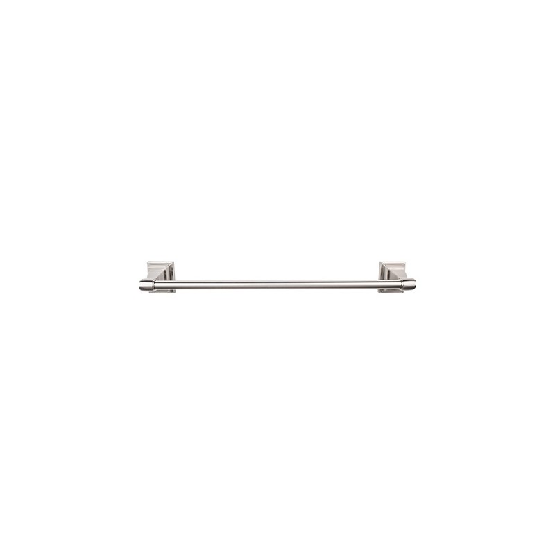 Stratton Bath 18" Single Towel Bar Brushed Satin Nickel