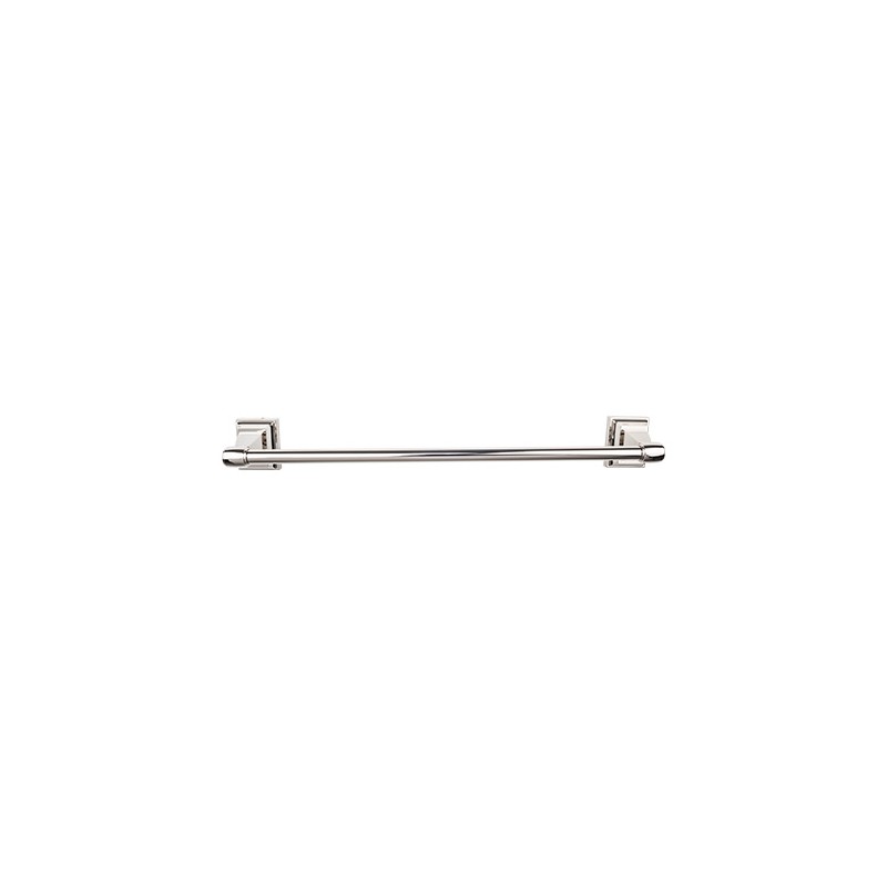 Stratton Bath 18" Single Towel Bar Polished Nickel