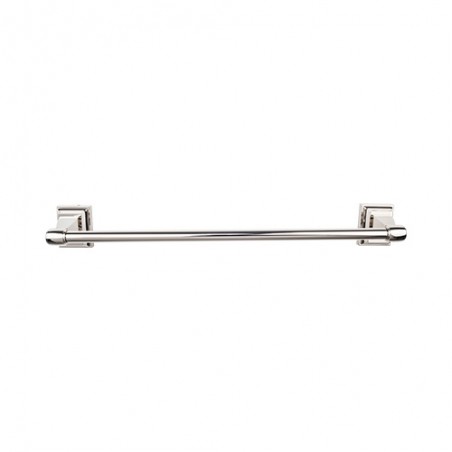 Stratton Bath 18" Single Towel Bar Polished Nickel