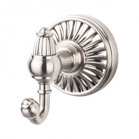 Tuscany Bath Double Hook Brushed Satin Nickel