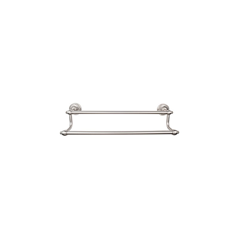 Tuscany Bath 18" Double Towel Bar Brushed Satin Nickel