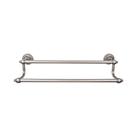 Tuscany Bath 18" Double Towel Bar Antique Pewter