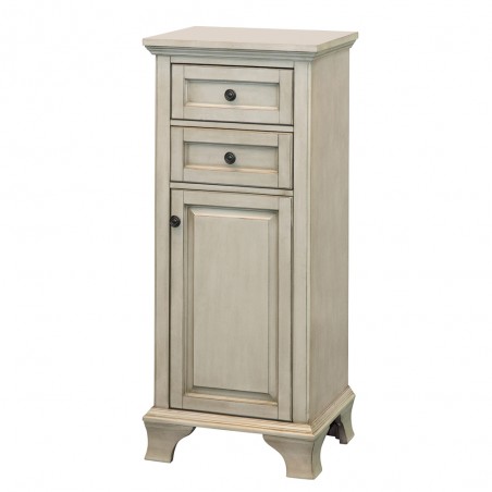 CORSICANA 19″ X 43.25″ FLOOR CABINET - Antique Grey